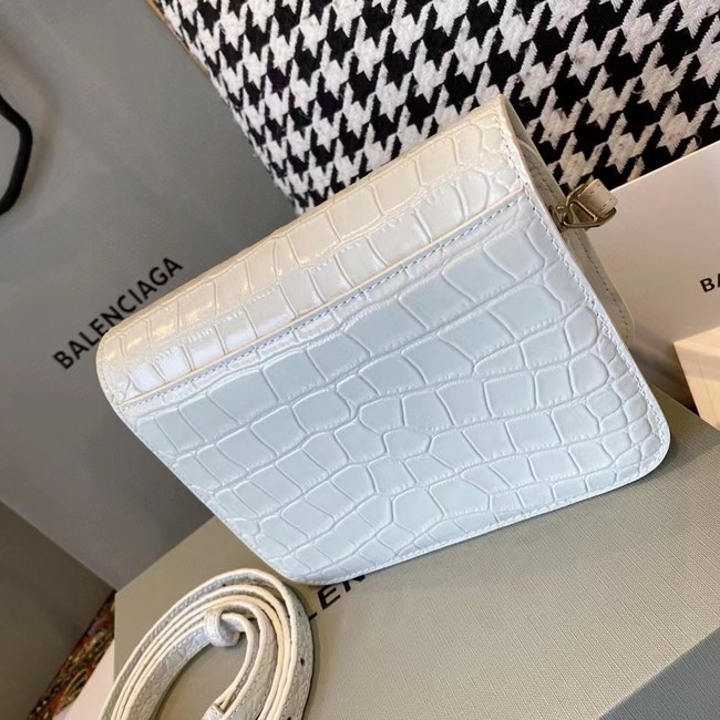 BurBerry Leather Shoulder Bag 80195 white