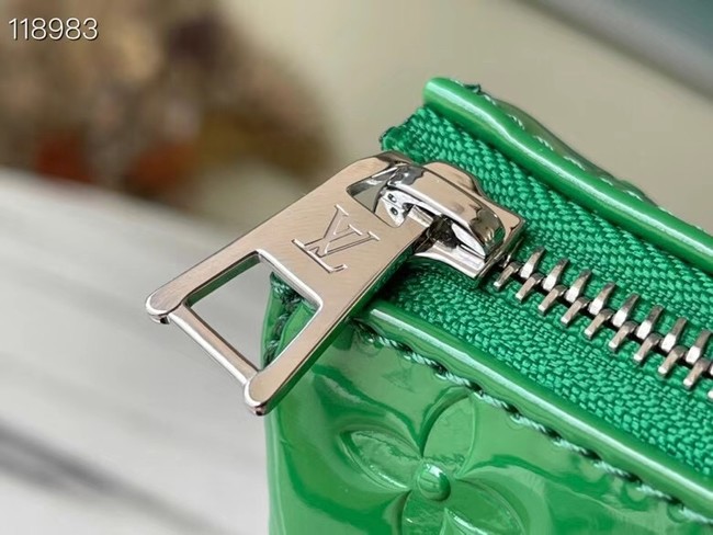 Louis Vuitton Monogram Vernis COUSSIN PM M57793 green