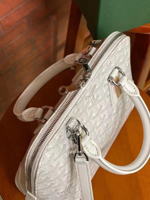 Goyard vendome tote bag 20209 white