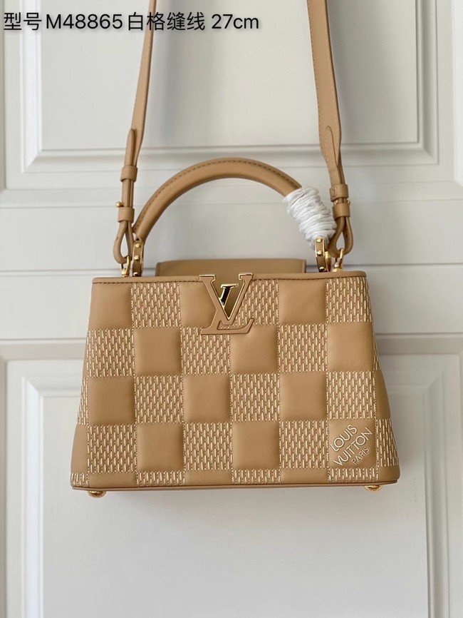 Louis Vuitton CAPUCINES PM M48864 apricot