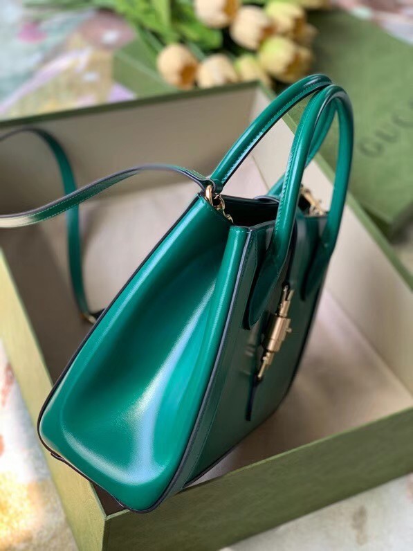 Gucci Jackie 1961 medium tote bag 649016 green