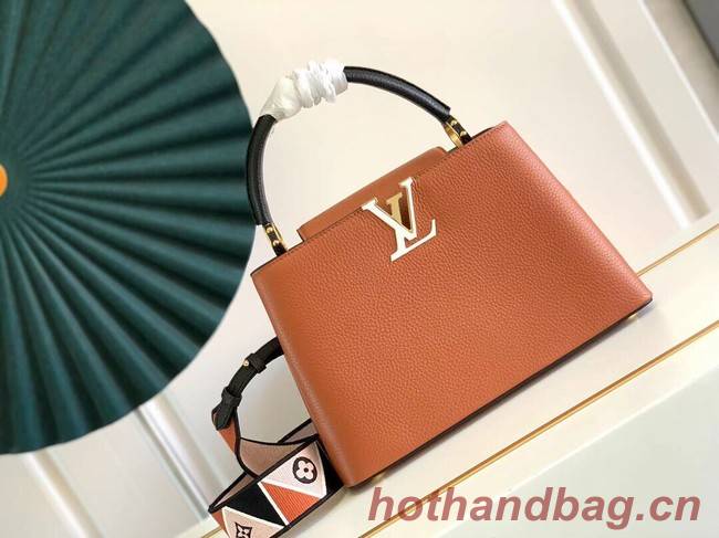 Louis Vuitton CAPUCINES MM M58608 brown