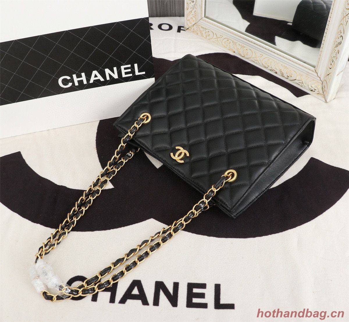 Chanel Original Original Leather Shopping Bag A05360 Black