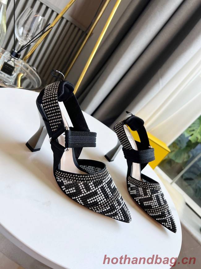 Fendi Shoes 91043-3 Heel height 8CM