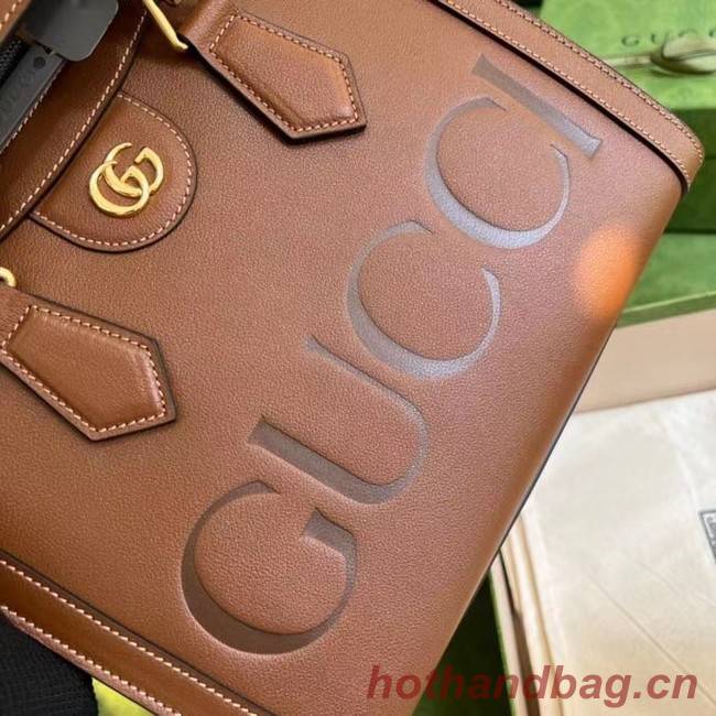 Gucci Diana small tote bag A660195 Brown