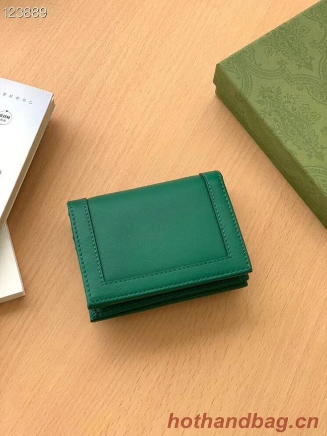 Gucci Diana card case wallet 658244 green