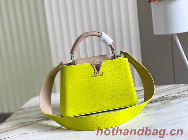 Louis Vuitton CAPUCINES BB M48865 Lemon&light gray