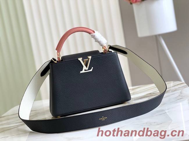 Louis Vuitton CAPUCINES BB M48865 black&pink