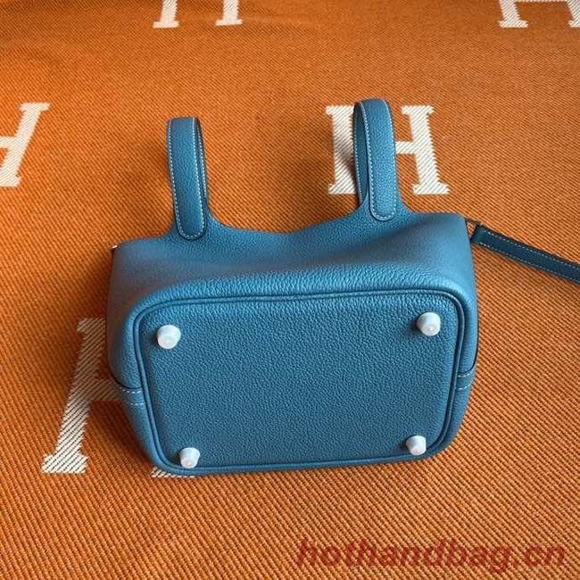 Hermes Picotin Lock Bags Original togo Leather PL3388 blue