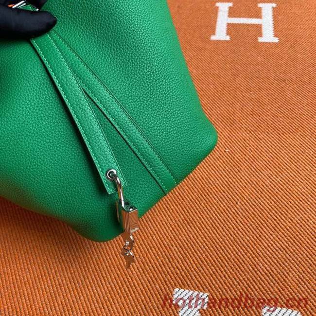 Hermes Picotin Lock Bags Original togo Leather PL3388 green