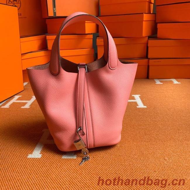 Hermes Picotin Lock Bags Original togo Leather PL3388 pink