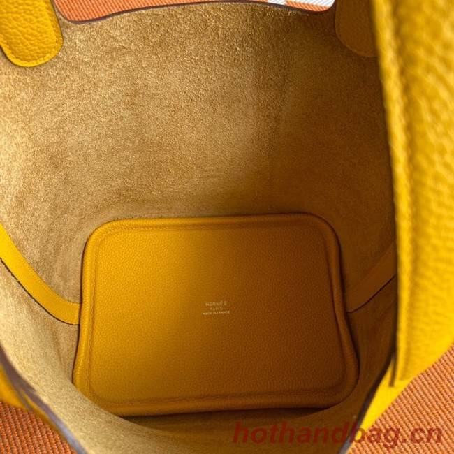 Hermes Picotin Lock Bags Original togo Leather PL3388 yellow