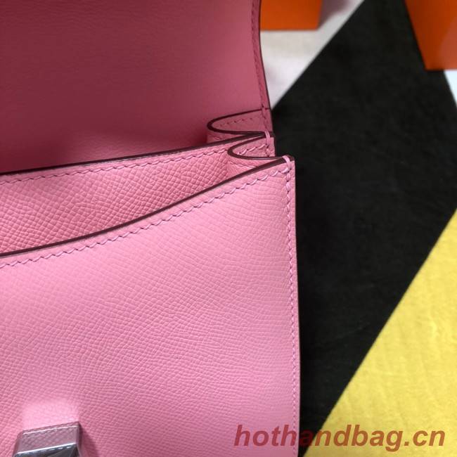 Hermes Original Espom Leather Constance Bag 5333 Pink