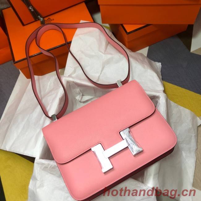 Hermes Original Espom Leather Constance Bag 5333 Pink