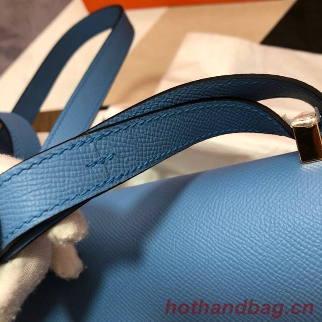 Hermes Original Espom Leather Constance Bag 5333 blue