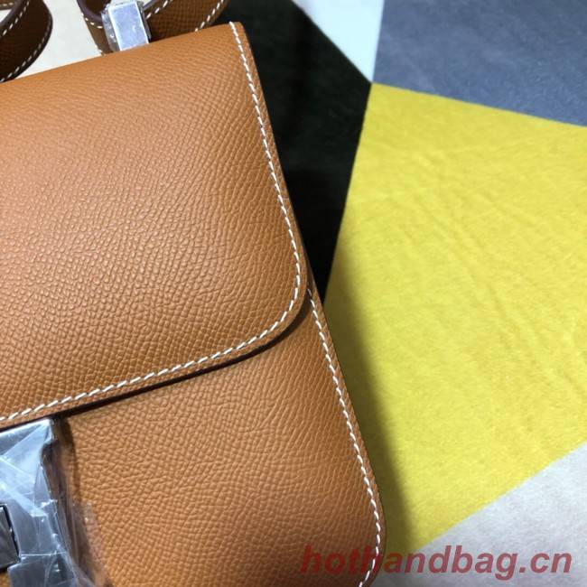 Hermes Original Espom Leather Constance Bag 5333 brown