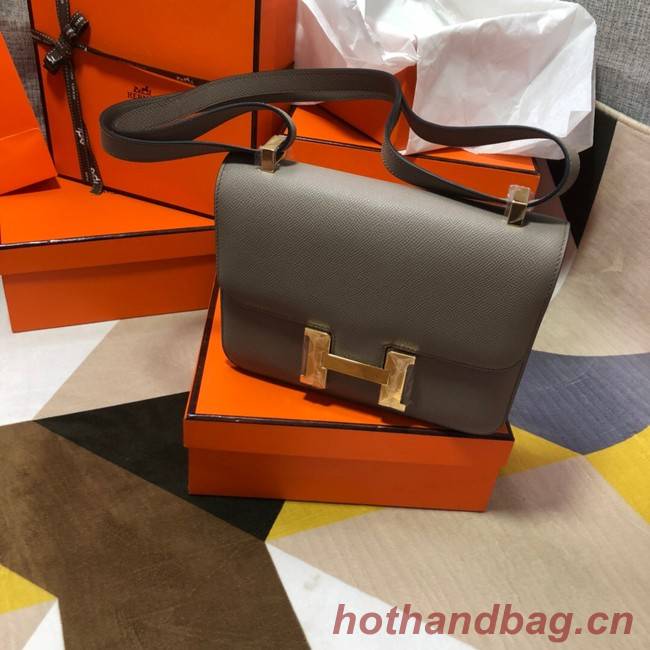 Hermes Original Espom Leather Constance Bag 5333 gray