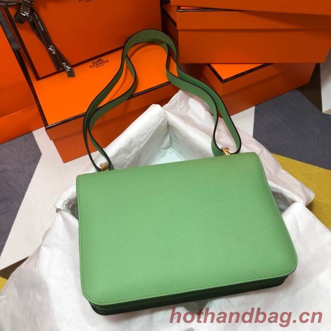 Hermes Original Espom Leather Constance Bag 5333 light green