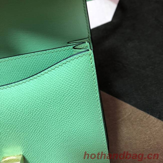 Hermes Original Espom Leather Constance Bag 5333 light green