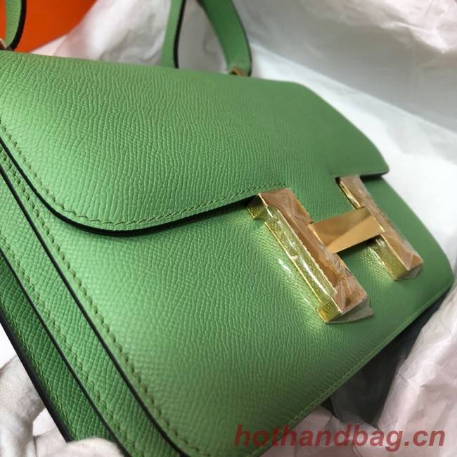 Hermes Original Espom Leather Constance Bag 5333 light green