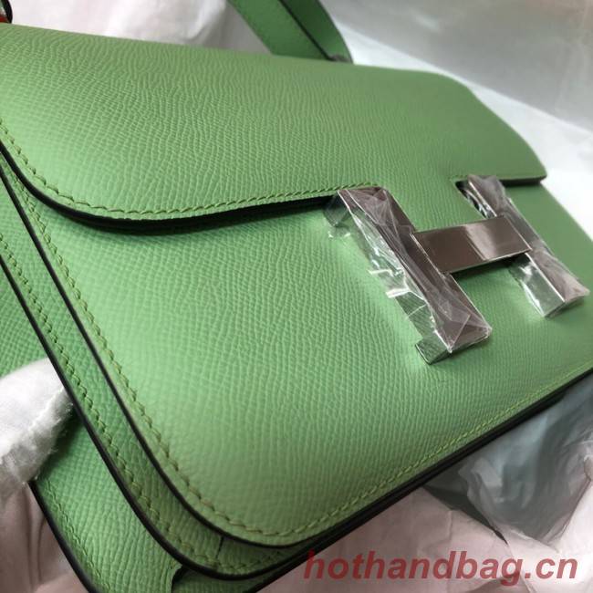 Hermes Original Espom Leather Constance Bag 5333 light green