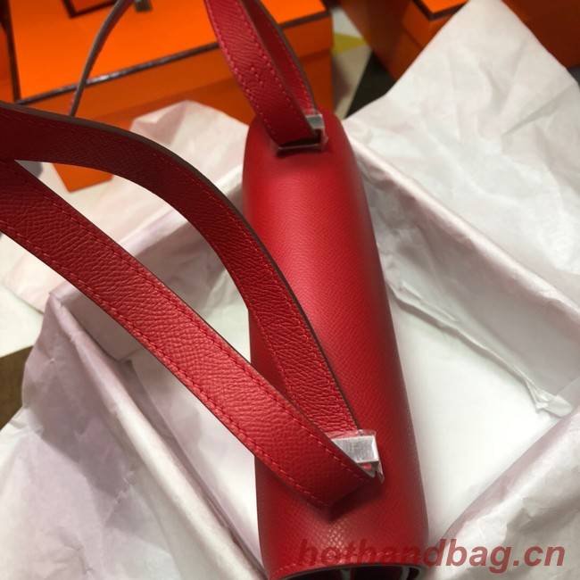 Hermes Original Espom Leather Constance Bag 5333 red