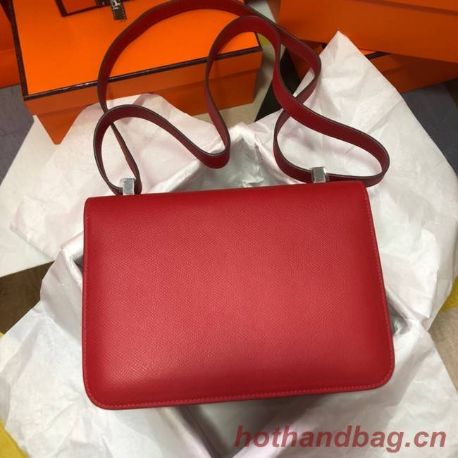 Hermes Original Espom Leather Constance Bag 5333 red