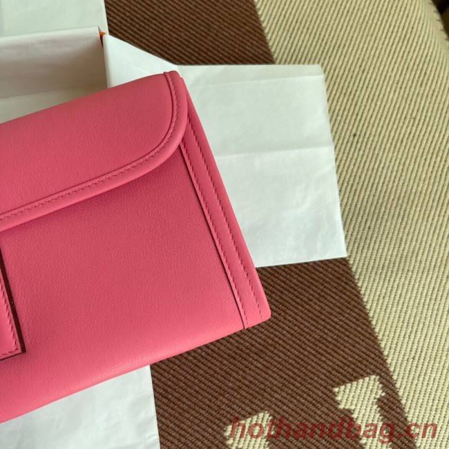 Hermes Original jige swift Leather Clutch 37088 cherry blossoms