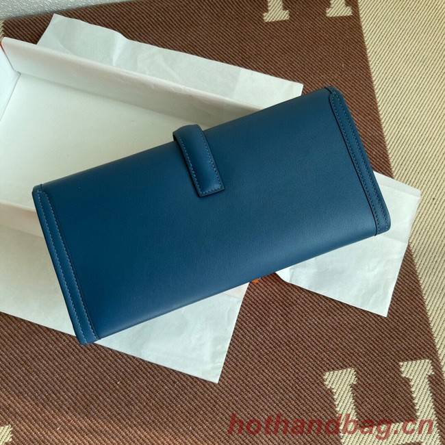 Hermes Original jige swift Leather Clutch 37088 drak gray