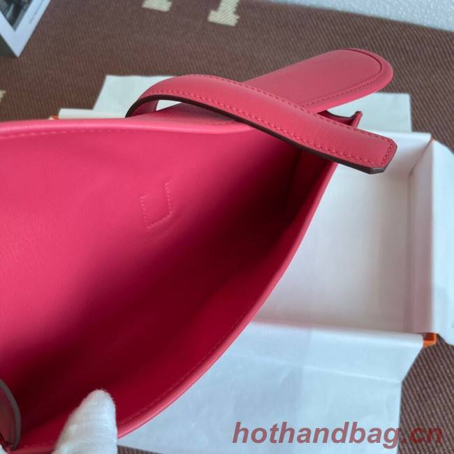 Hermes Original jige swift Leather Clutch 37088 plum