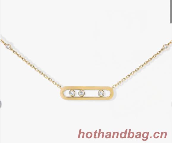 Messika Yellow Gold Diamond Nacklace M5434 Baby Move