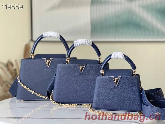 Louis Vuitton CAPUCINES MINI M59065 Navy Blue