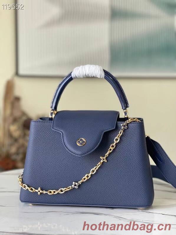 Louis Vuitton CAPUCINES MM M59209 Navy Blue