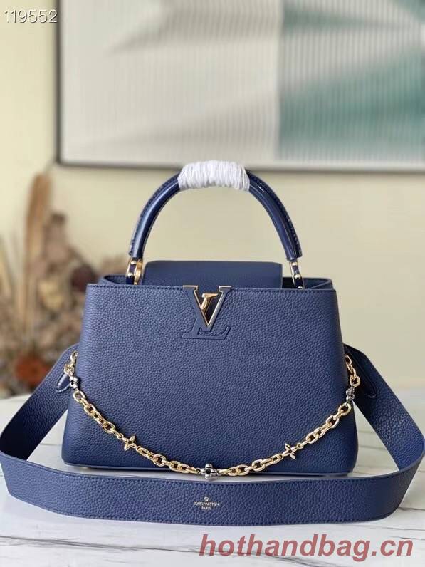 Louis Vuitton CAPUCINES MM M59209 Navy Blue