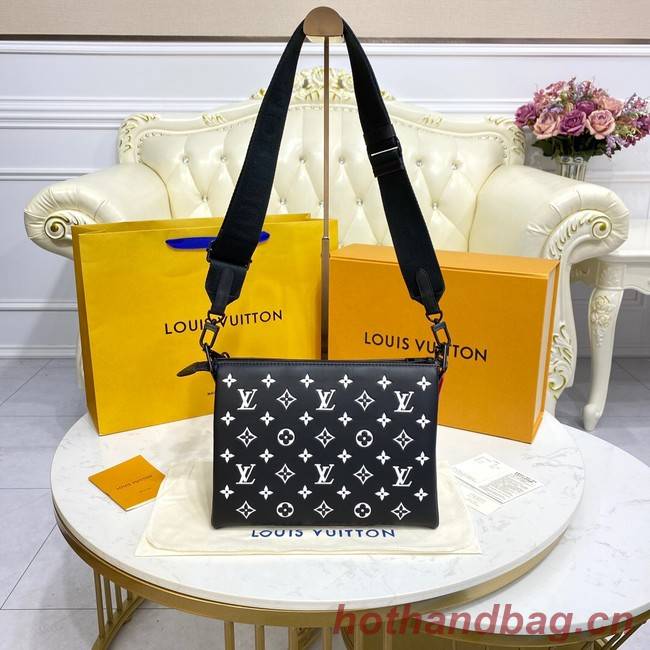 Louis Vuitton COUSSIN PM  M59398 black & white