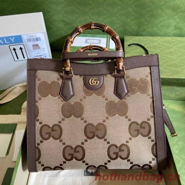 Gucci Diana medium tote bag 655658 brown