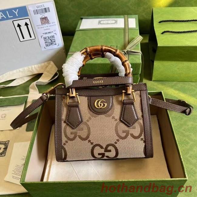 Gucci Diana mini tote bag 655661 brown