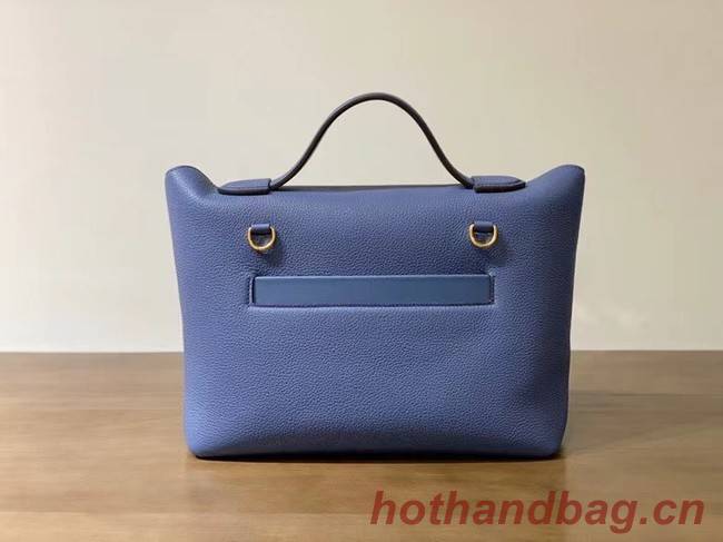 Hermes Kelly Original togo Leather Tote Bag H2424 Electro optic blue