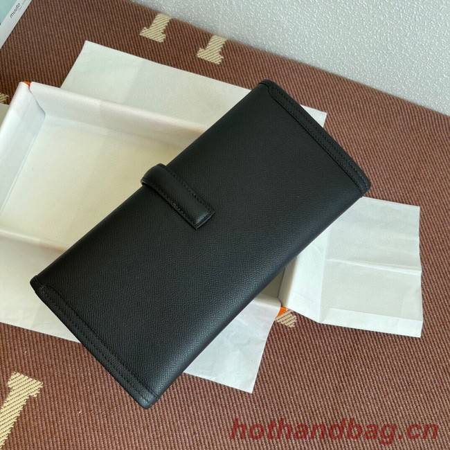 Hermes Original Espom Leather Clutch 37088 black