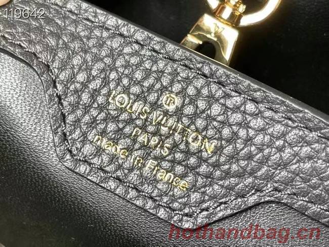 Louis Vuitton CAPUCINES MM M59209 black