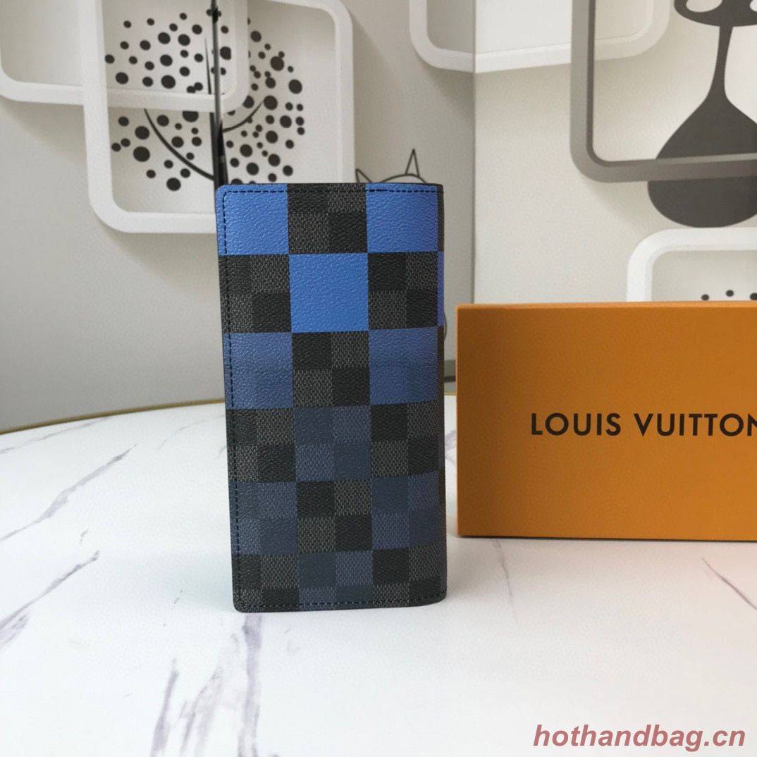 Louis vuitton Monogram Canvas Wallet A30120 Blue