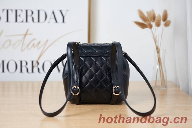 Chanel Backpack Sheepskin Original Leather AS2908 black