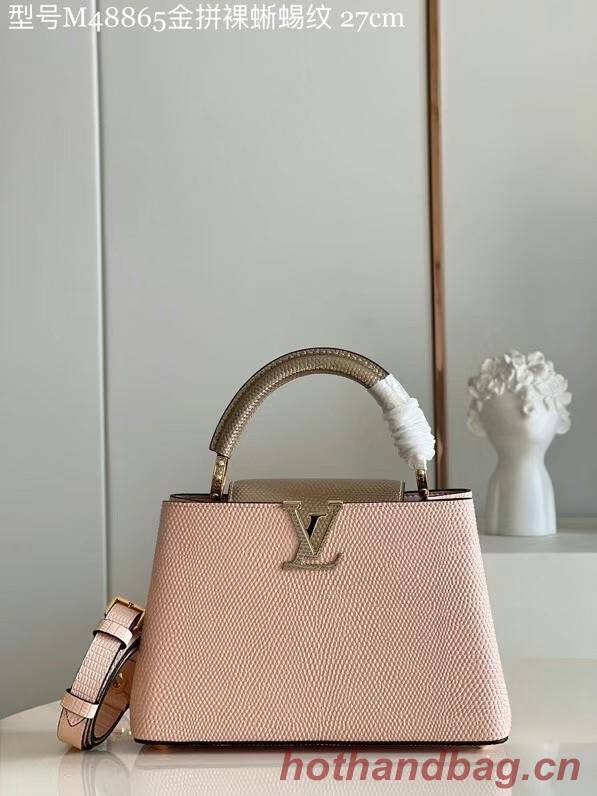 Louis Vuitton CAPUCINES BB M59266 light pink