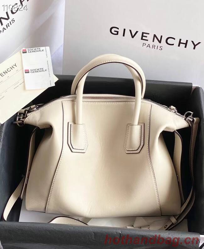 GIVENCHY Original Leather Shoulder Bag 63188 Off White