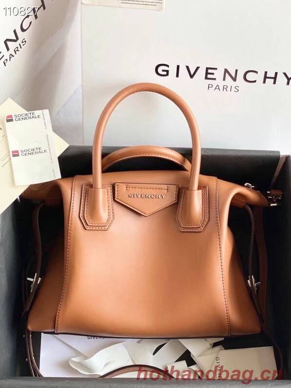 GIVENCHY Original Leather Shoulder Bag 63188 brown