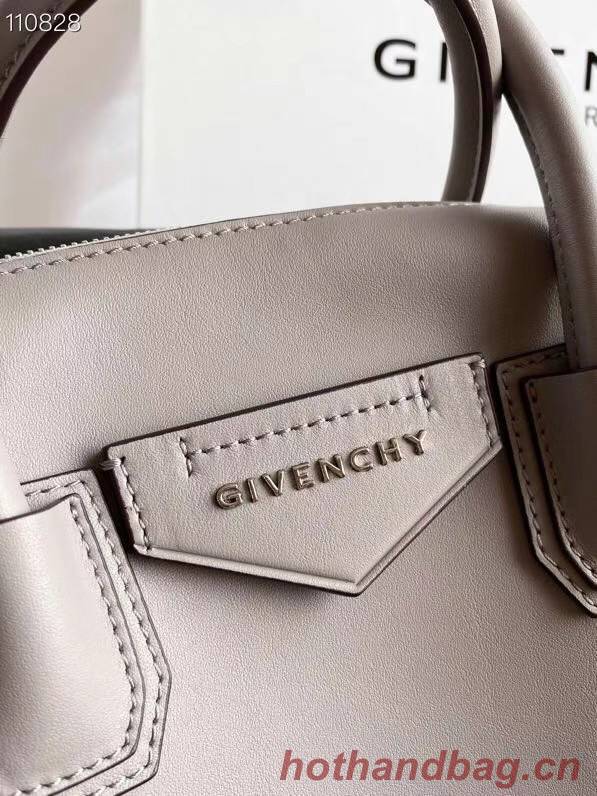 GIVENCHY Original Leather Shoulder Bag 63188 light gray