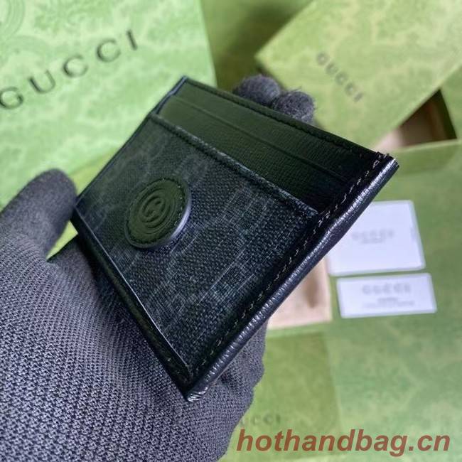 Gucci Card case with Interlocking G 673002 black