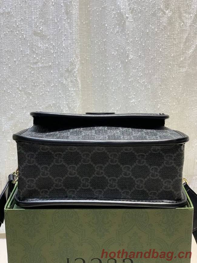 Gucci Messenger bag with Interlocking G 674164 black