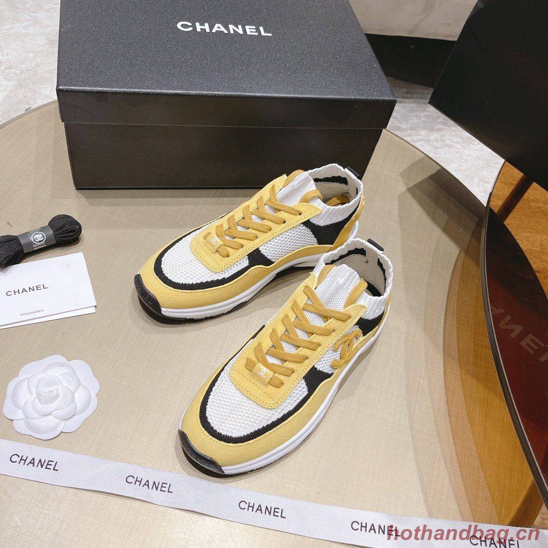 Chanel shoes CH00198 Yellow