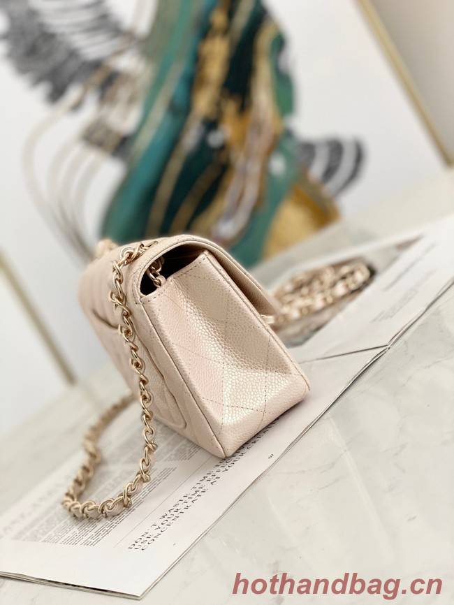 Chanel Flap Grained Calfskin Shoulder Bag AS1116 cream